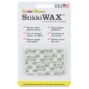 Mounting Squares and Adhesive Dots |   StikkiWax Adhesive Hardware Mounting Squares & Adhesive Dots