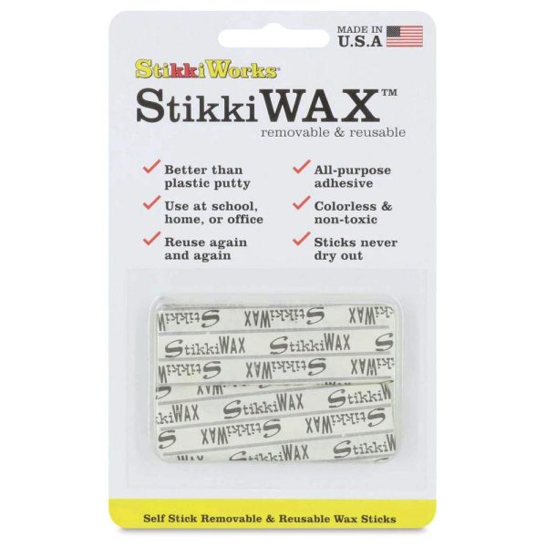 Mounting Squares and Adhesive Dots |   StikkiWax Adhesive Hardware Mounting Squares & Adhesive Dots