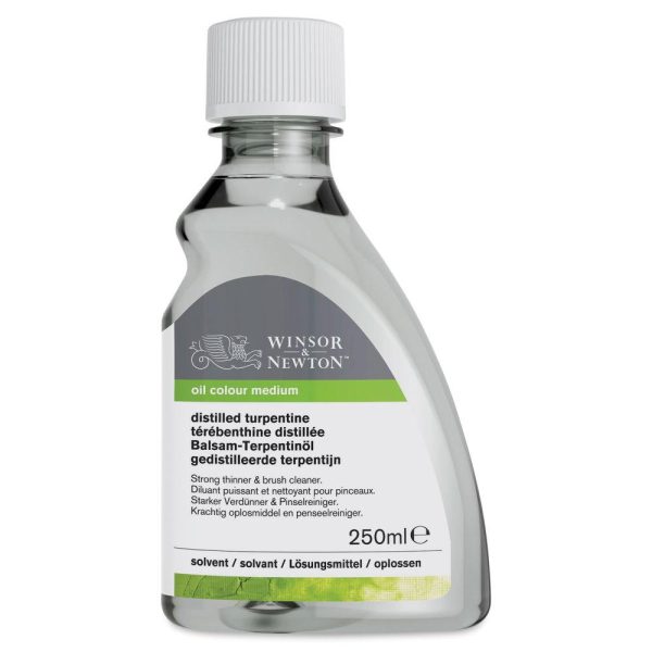 Paint Brush Cleaners and Washers |   Winsor & Newton Distilled Turpentine Cleaning Supplies & Materials Paint Brush Cleaners & Washers