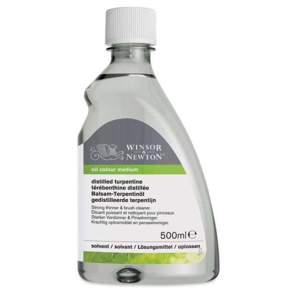 Paint Brush Cleaners and Washers |   Winsor & Newton Distilled Turpentine Cleaning Supplies & Materials Paint Brush Cleaners & Washers