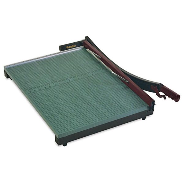 Paper Cutters and Trimmers |   Premier StakCut Green Board Paper Trimmers Cutting Tools Paper Cutters & Trimmers