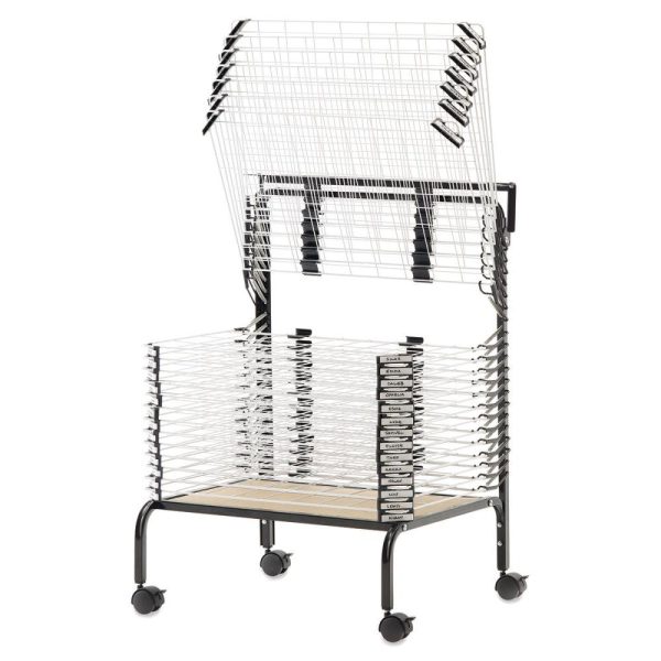 Paper Racks and Dispensers |   SpringLoaded Drying Rack Art Storage & Organization Paper Drying Racks & Storage