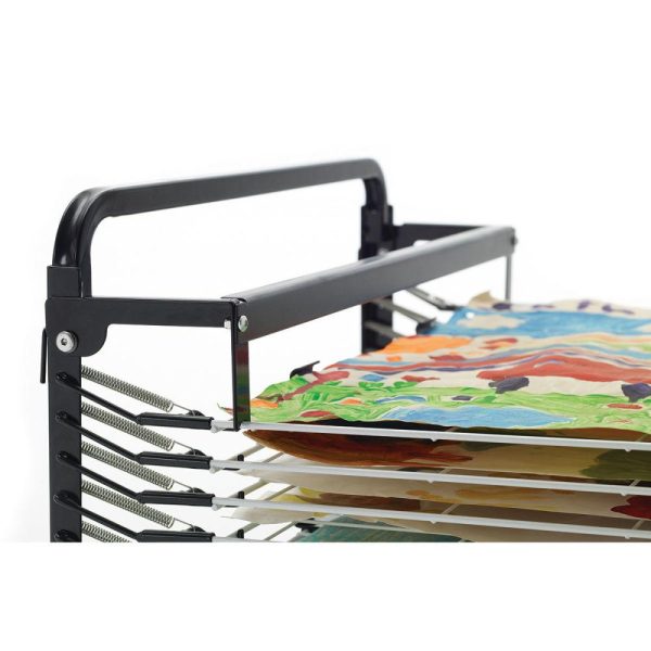 Paper Racks and Dispensers |   SpringLoaded Drying Rack Art Storage & Organization Paper Drying Racks & Storage