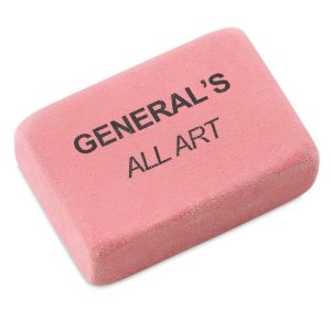 Pencil and Graphite Erasers |   AllArt Pink Eraser Office Supplies Pencil & Graphite Erasers