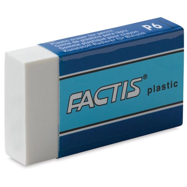 Pencil and Graphite Erasers |   Factis Plastic Eraser Office Supplies Pencil & Graphite Erasers