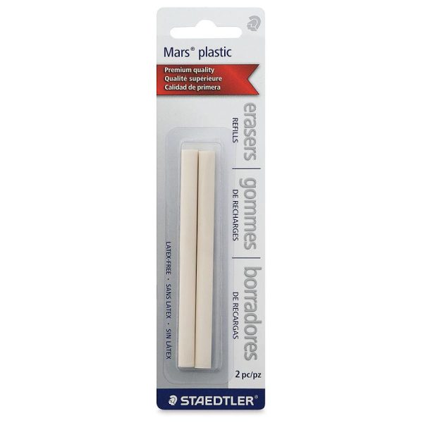 Pencil and Graphite Erasers |   Mars Plastic Retractable Stick Eraser and Refills Office Supplies Pencil & Graphite Erasers