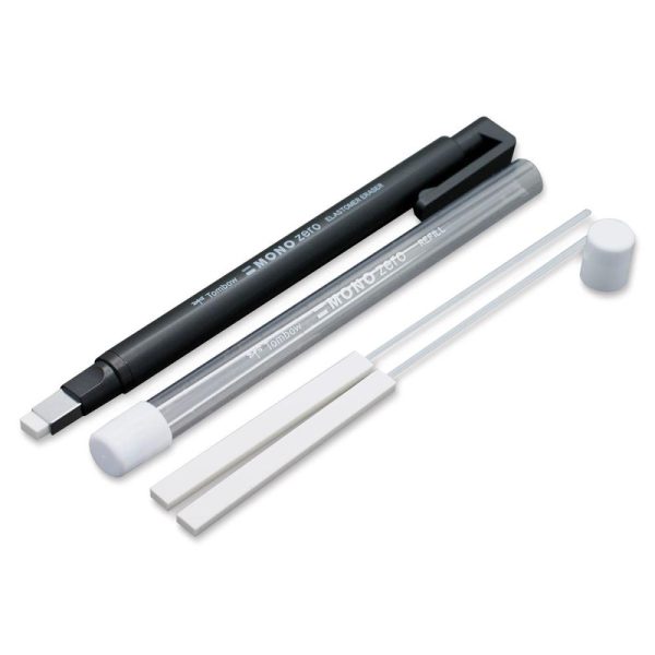 Pencil and Graphite Erasers |   Mono Zero Refillable Eraser Office Supplies Pencil & Graphite Erasers