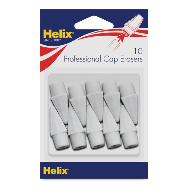 Pencil and Graphite Erasers |   Oversized Professional Cap Erasers Pack Office Supplies Pencil & Graphite Erasers