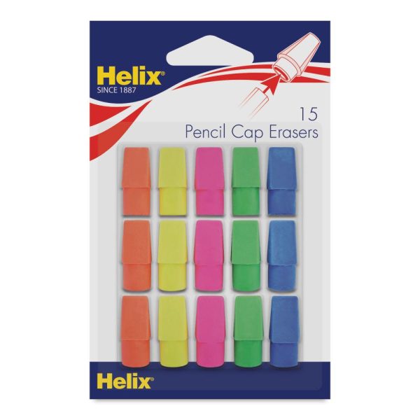 Pencil and Graphite Erasers |   Pencil Cap Eraser Pack Office Supplies Pencil & Graphite Erasers