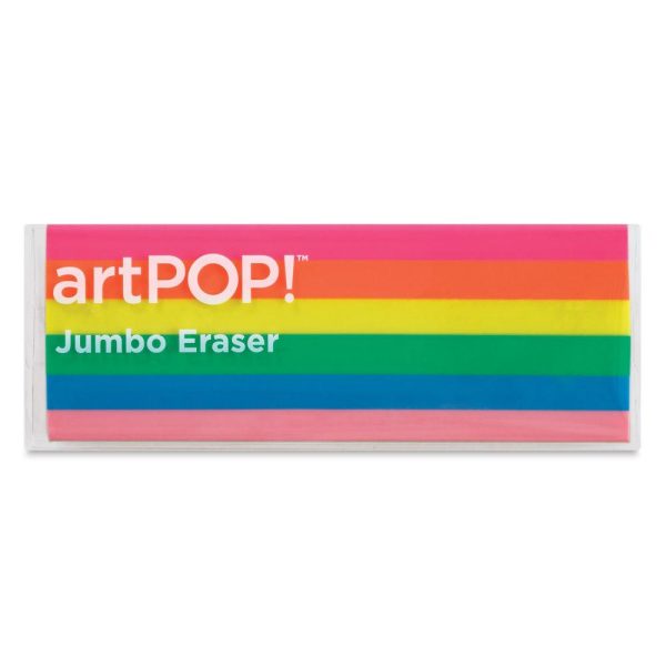 Pencil and Graphite Erasers |   Rainbow Jumbo Eraser Office Supplies Pencil & Graphite Erasers