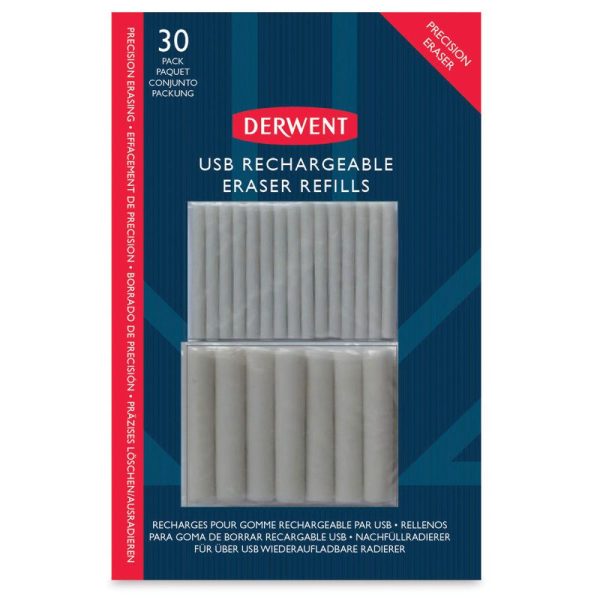 Pencil and Graphite Erasers |   USB Rechargeable Eraser and Refills Office Supplies Pencil & Graphite Erasers