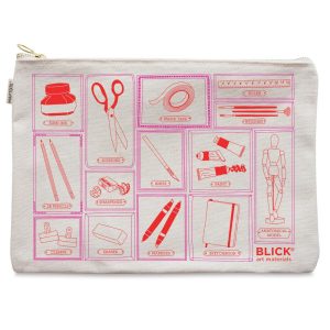 Pencil Cases and Pouches |   Flat Zip Pouches by Maptote Pencil Cases & Pouches Pencil Cases & Pouches