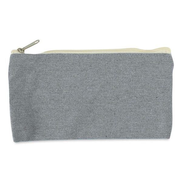 Pencil Cases and Pouches |   Recycled Canvas Zipper Pouches Pencil Cases & Pouches Pencil Cases & Pouches