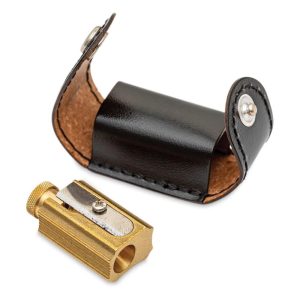 Pencil Sharpeners |   Adjustable Brass Sharpener with Case Office Supplies Pencil Sharpeners