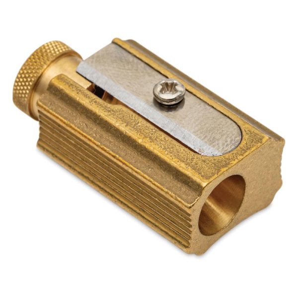 Pencil Sharpeners |   Adjustable Brass Sharpener with Case Office Supplies Pencil Sharpeners