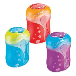 Pencil Sharpeners |   ColorPeps 2Hole Colored Pencil Sharpener Office Supplies Pencil Sharpeners