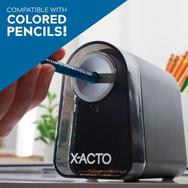 Pencil Sharpeners |   Mighty Mite Electric Pencil Sharpener with Pencil Saver Office Supplies Pencil Sharpeners