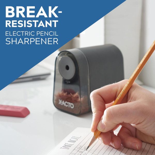 Pencil Sharpeners |   Mighty Mite Electric Pencil Sharpener with Pencil Saver Office Supplies Pencil Sharpeners