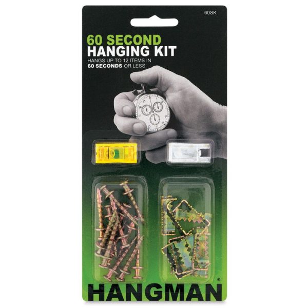 Picture Hanging Hardware |   60 Second Hanging Kits Hardware Picture Hanging Hardware