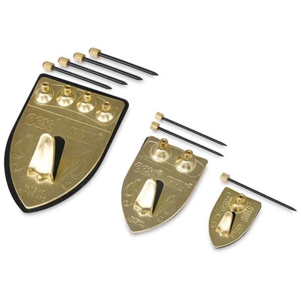 Picture Hanging Hardware |   Repositioning Shield Hangers Hardware Picture Hanging Hardware