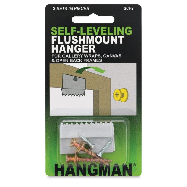 Picture Hanging Hardware |   SelfLeveling Flushmount Hanger Kits Hardware Picture Hanging Hardware