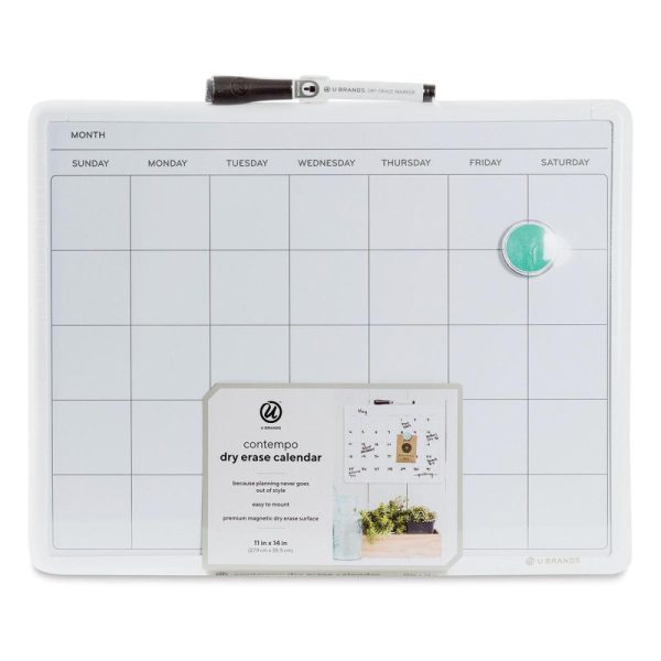 Planners and Calendars |   Contempo Dry Erase Boards Office Supplies Planners & Calendars