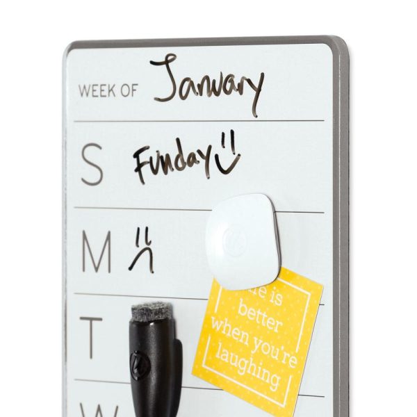 Planners and Calendars |   Frameless Dry Erase Weekly Board Office Supplies Planners & Calendars