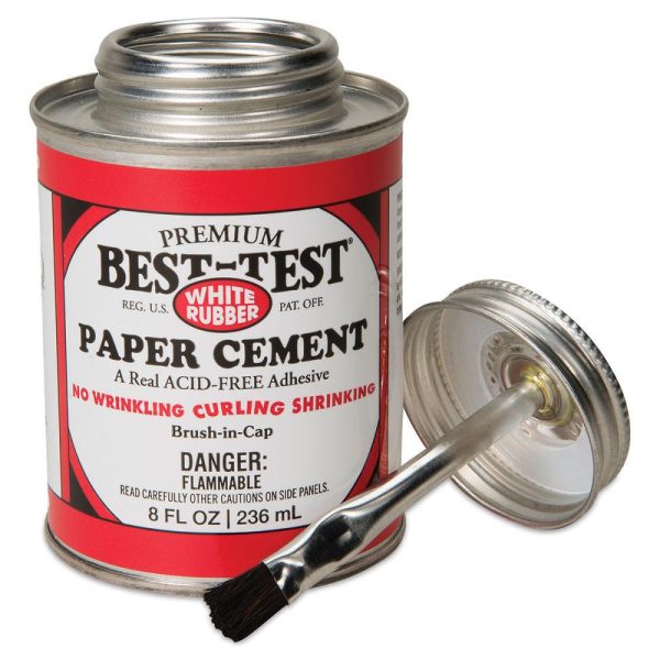 Plastic and Rubber Cement |   AcidFree Paper Cement Glue Plastic & Rubber Cement