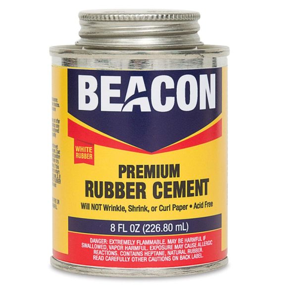 Plastic and Rubber Cement |   Artist Quality Rubber Cement Glue Plastic & Rubber Cement