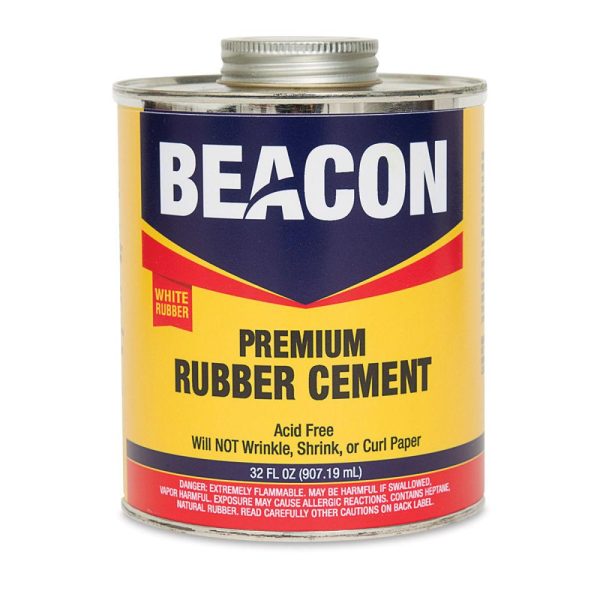 Plastic and Rubber Cement |   Artist Quality Rubber Cement Glue Plastic & Rubber Cement