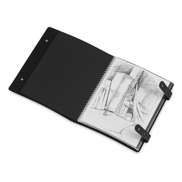 Presentation Books and Portfolio Binders |   Pampa 163 Leather Spiral Presentation Books Office Supplies Presentation Books & Portfolio Binders