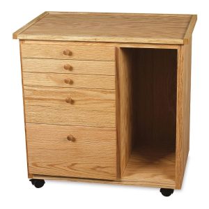 Rolling and Utility Carts |   Studio 5 Drawer Taboret with Cubby Rolling & Utility Carts Rolling & Utility Carts