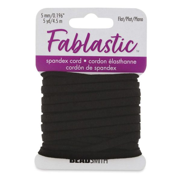 Rubber Bands and Elastic |   Fablastic Flat Stretch Cord Office Supplies Rubber Bands & Elastic