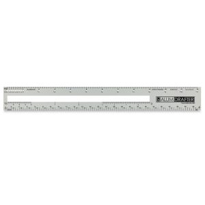 Rulers |   Alumidrafter Drafting and Measuring Tool Office Supplies Rulers