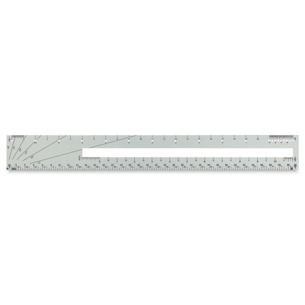 Rulers |   Alumidrafter Drafting and Measuring Tool Office Supplies Rulers