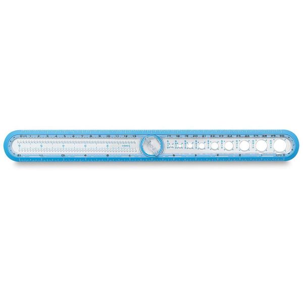 Rulers |   Circle Ruler Office Supplies Rulers