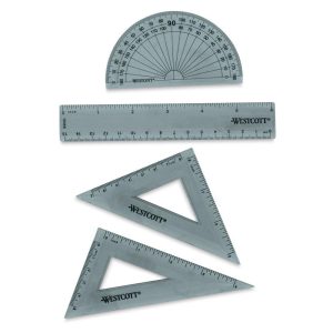 Rulers |   Combo Set Office Supplies Rulers