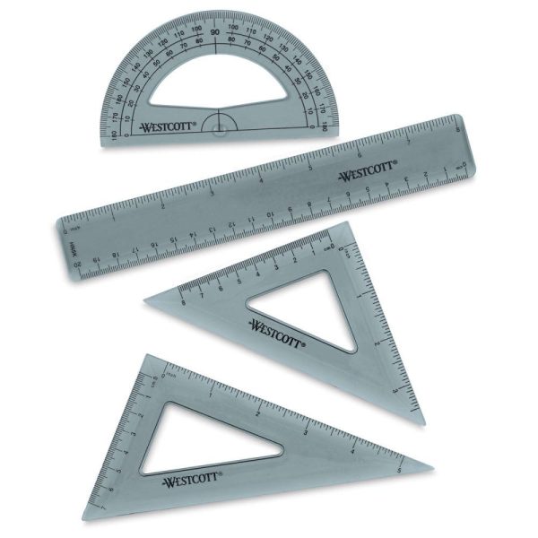 Rulers |   Combo Set Office Supplies Rulers