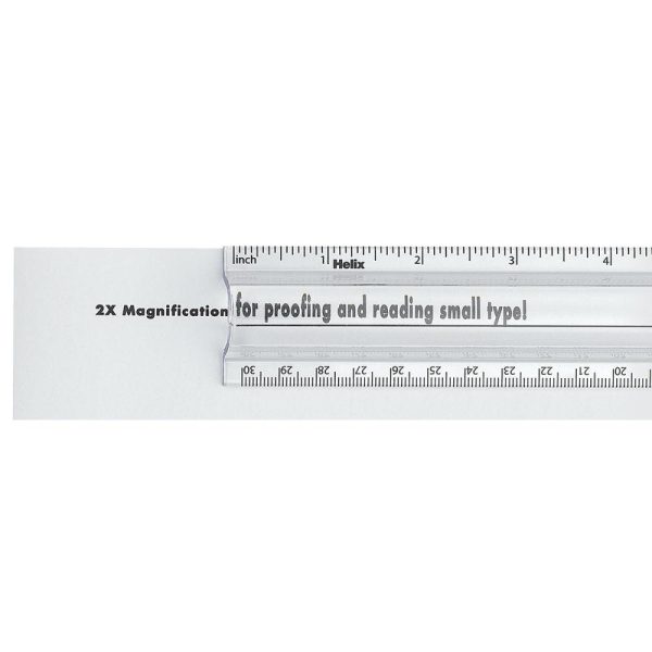 Rulers |   Magnifying Ruler Office Supplies Rulers