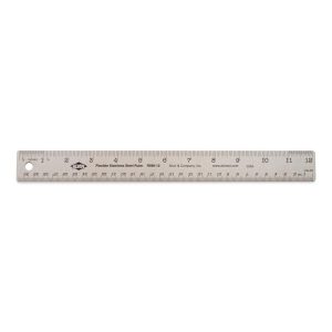 Rulers |   NonSkid Stainless Steel Ruler Office Supplies Rulers