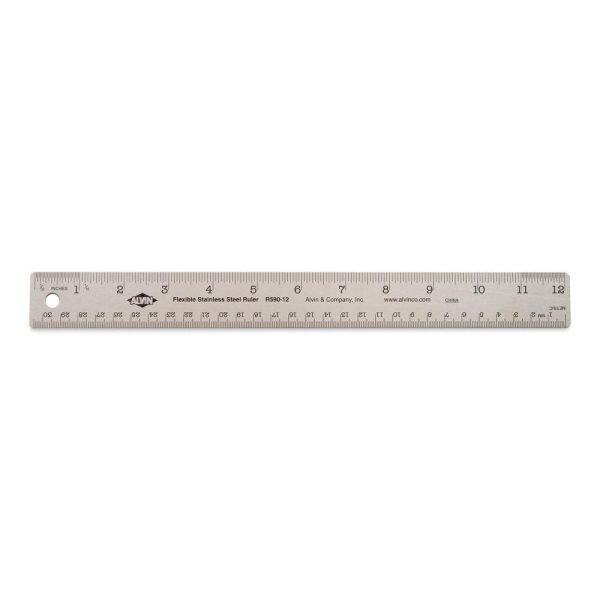 Rulers |   NonSkid Stainless Steel Ruler Office Supplies Rulers