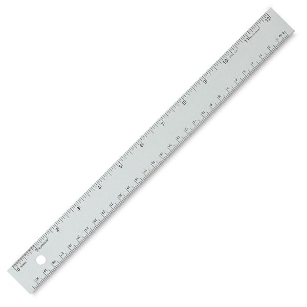 Rulers |   NonSlip Straight Edge Ruler Office Supplies Rulers