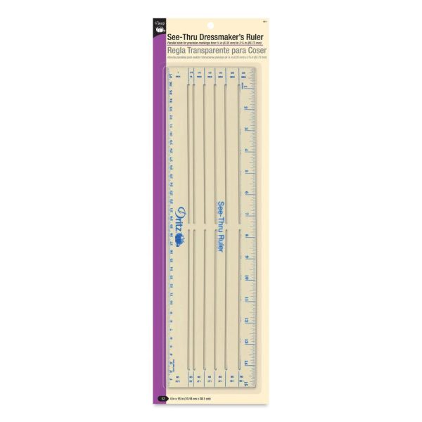 Rulers |   SeeThru Dressmaker’s Ruler Office Supplies Rulers