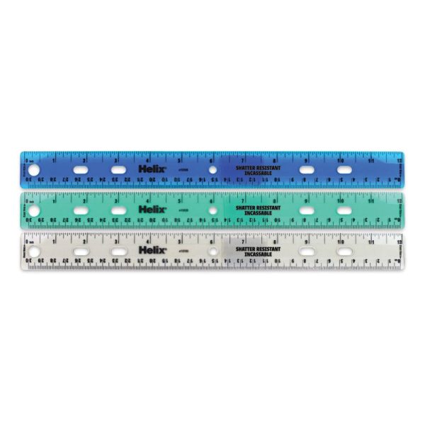 Rulers |   Shatter Resistant Ruler Office Supplies Rulers