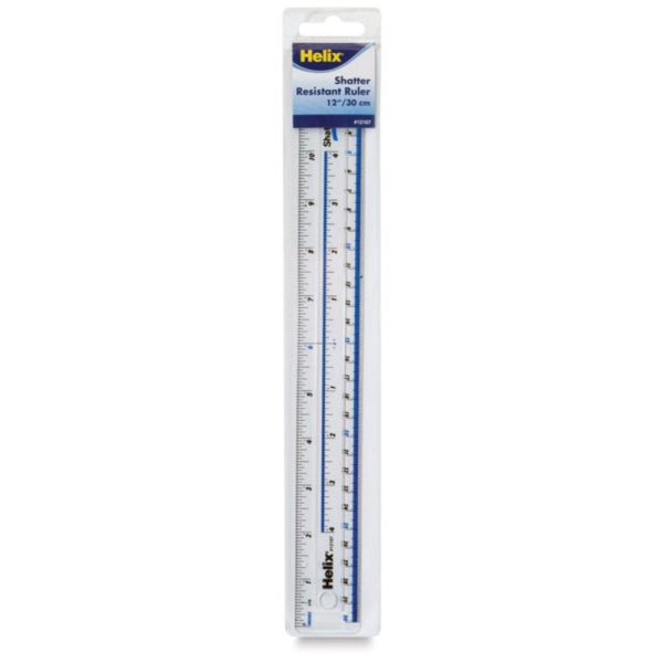 Rulers |   Shatterproof Plastic Ruler Office Supplies Rulers