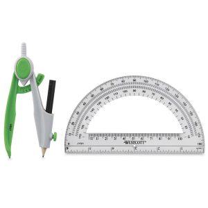 Rulers |   Student Compass and Protractor Set Office Supplies Rulers