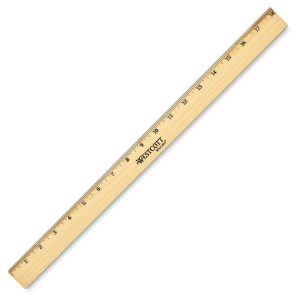 Rulers |   Wood Ruler Office Supplies Rulers