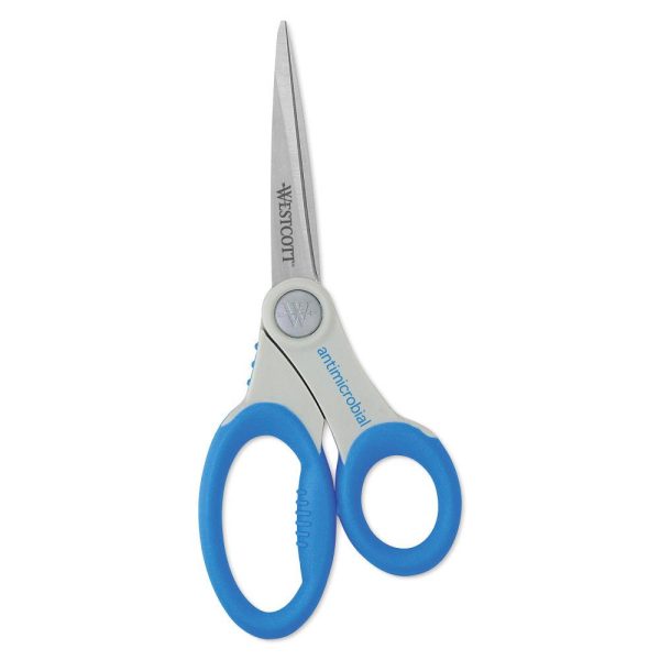 Scissors and Shears |   AntiMicrobial Soft Handle Scissors Office Supplies Scissors & Shears