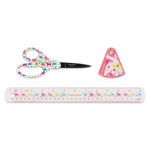 Scissors and Shears |   Designer Student 3 Piece School Set Office Supplies Rulers