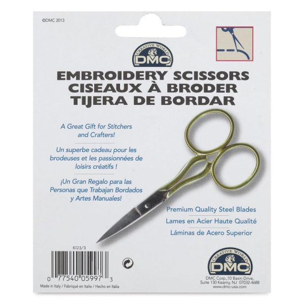 Scissors and Shears |   DMC Embroidery Scissors Office Supplies Scissors & Shears